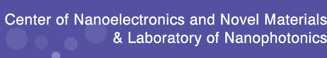 Center of Nanoelectronics and Novel Materials & Laboratory of Nanophotonics